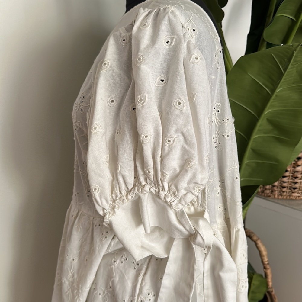Sunday Best by Aritzia - Oregold Dress - Ivory - Size L - Picture 7 of 11